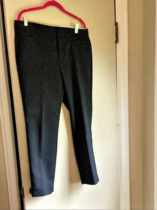 Banana Republic Pants - Banana Republic Sloan Fit Pants Black Trousers Size 12